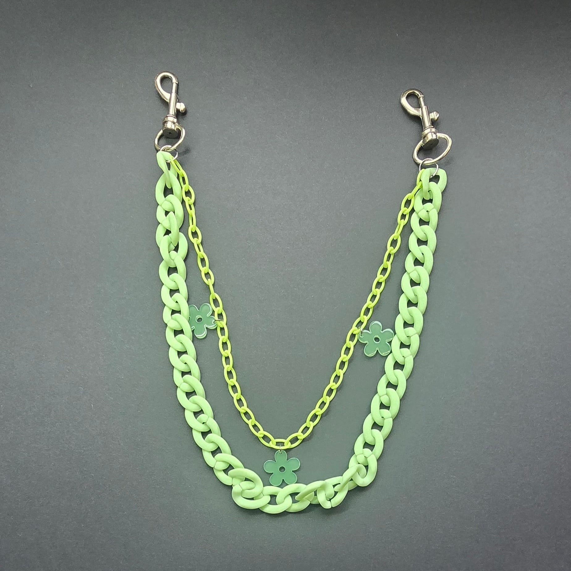 Bag chain limegreen