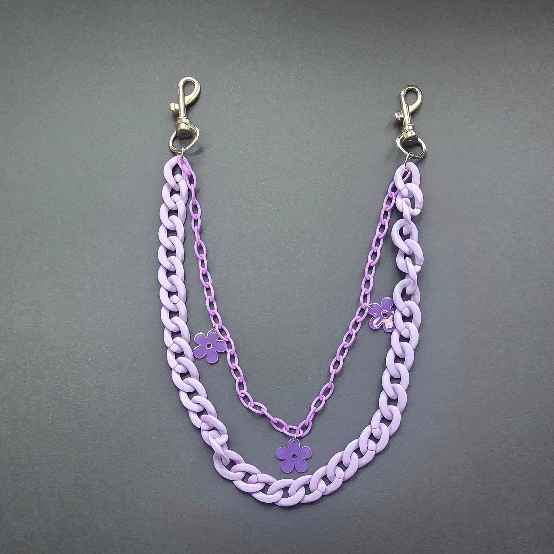 Bag chain lilac
