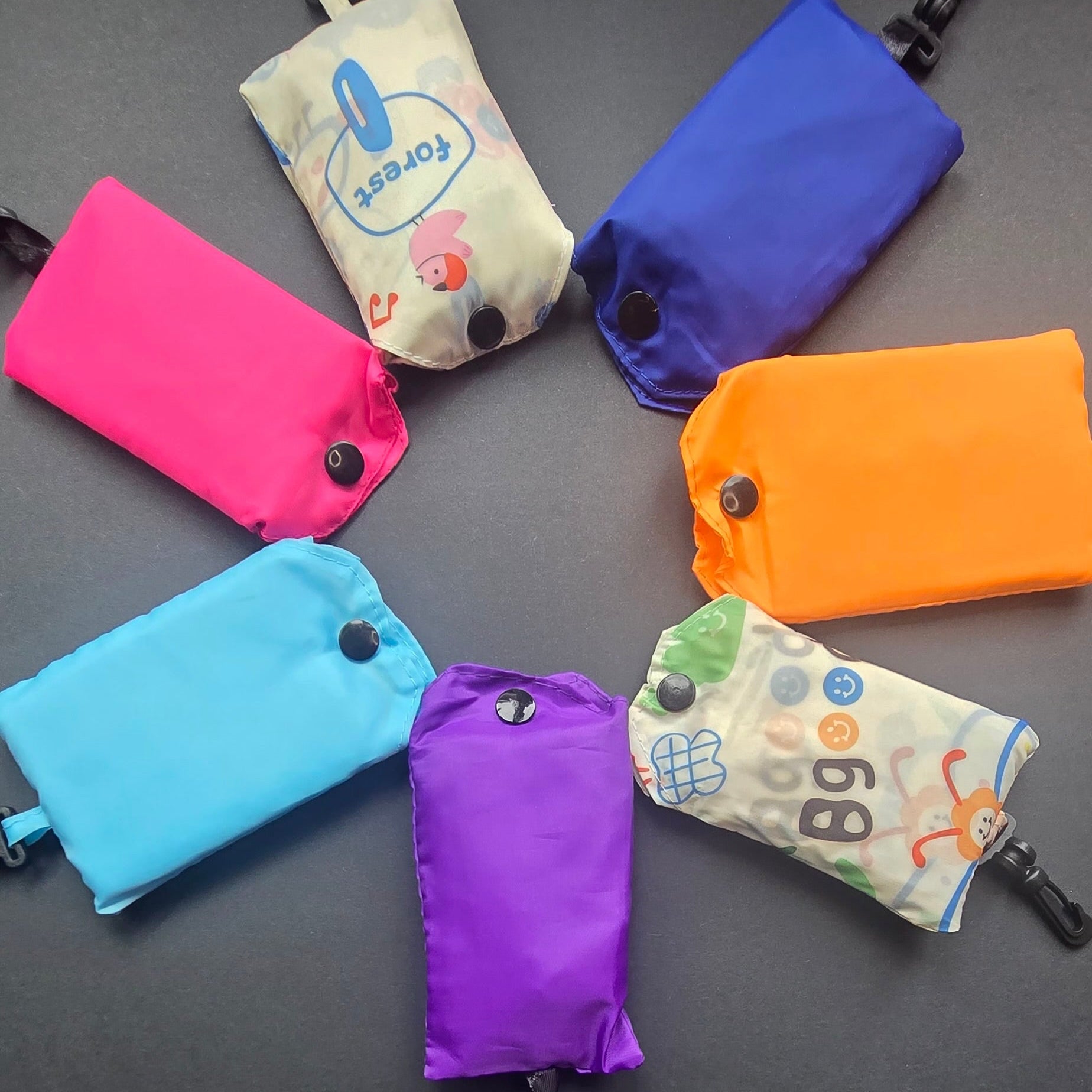 Foldable bag (div. Kleuren)