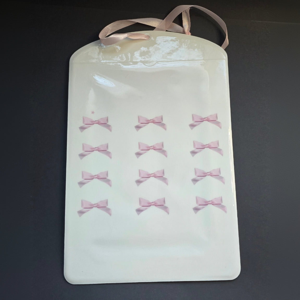 Photocardholder oversized bow