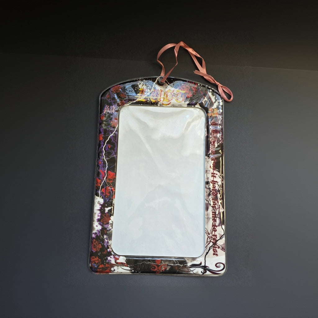 Photocardholder oversized black and red