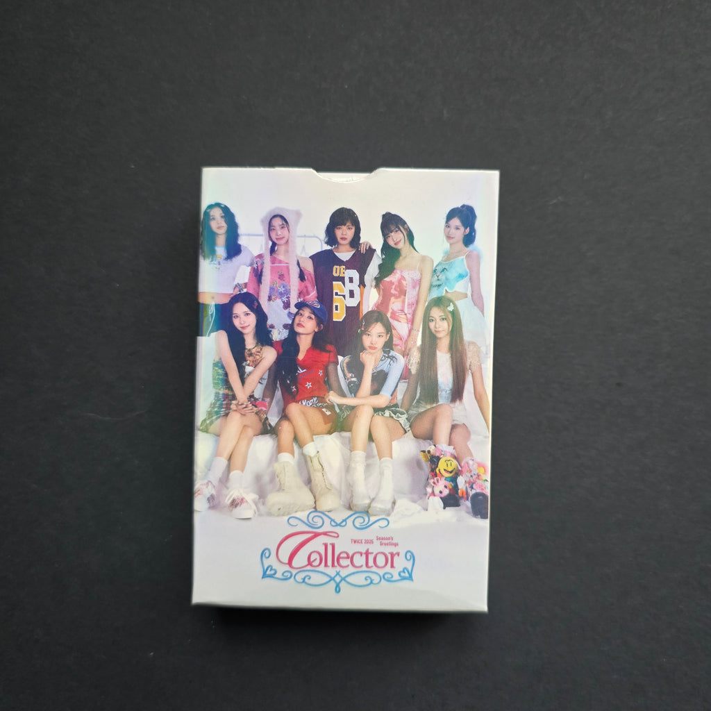 Lomo cards TWICE (Season greetings 2025 collector)