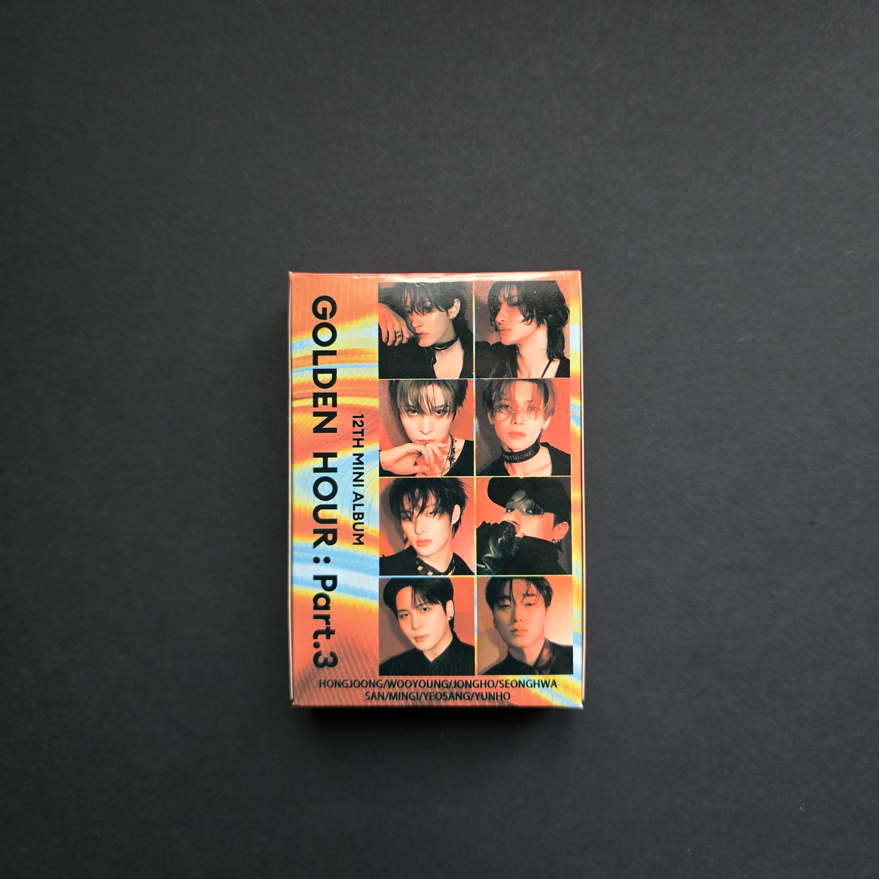 Lomo cards ATEEZ (Golden hour part.3)