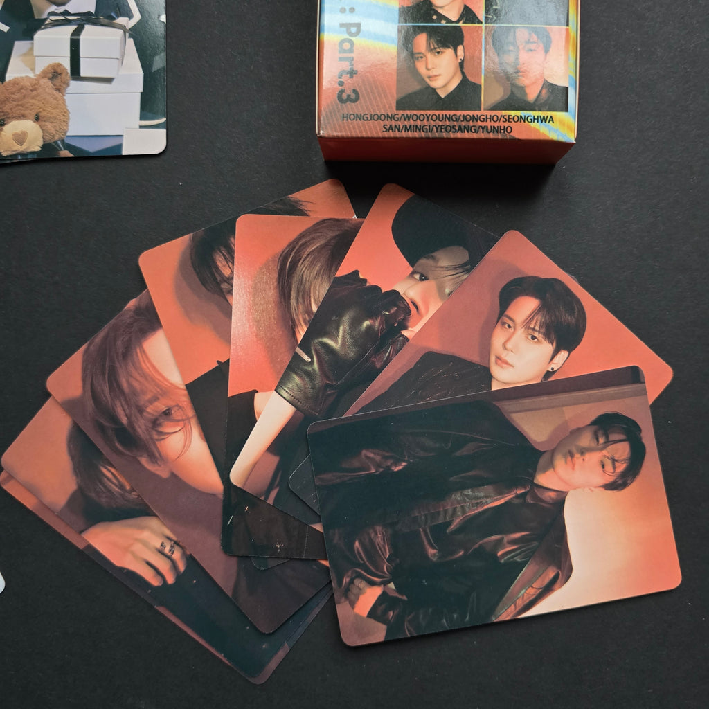 Lomo cards ATEEZ (Golden hour part.3)