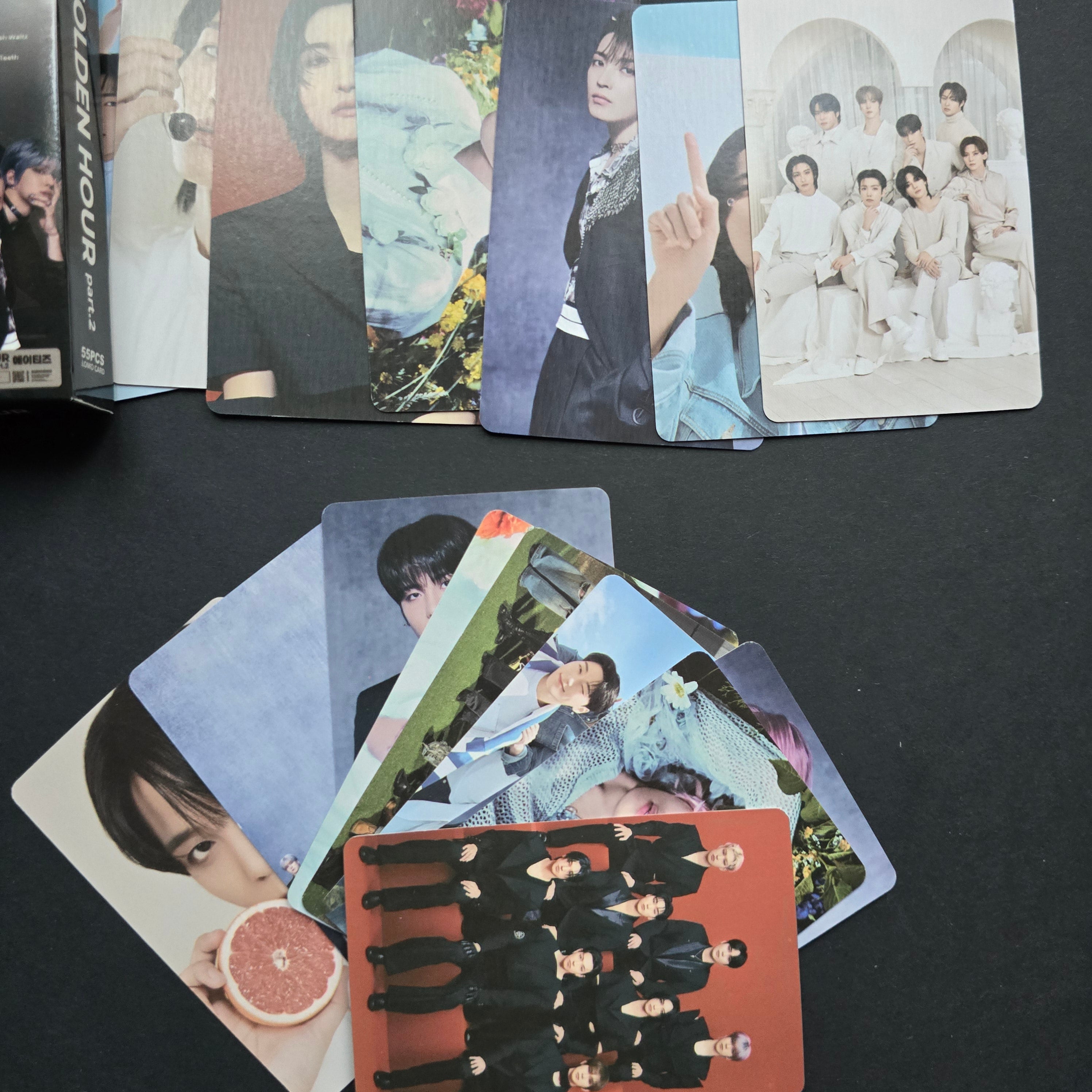 Lomo cards ATEEZ (Golden hour part2.)