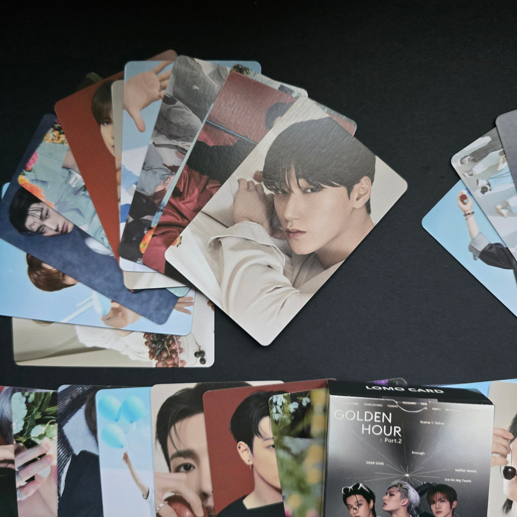 Lomo cards ATEEZ (Golden hour part2.)