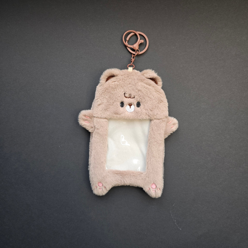 Photocardholder brown bear