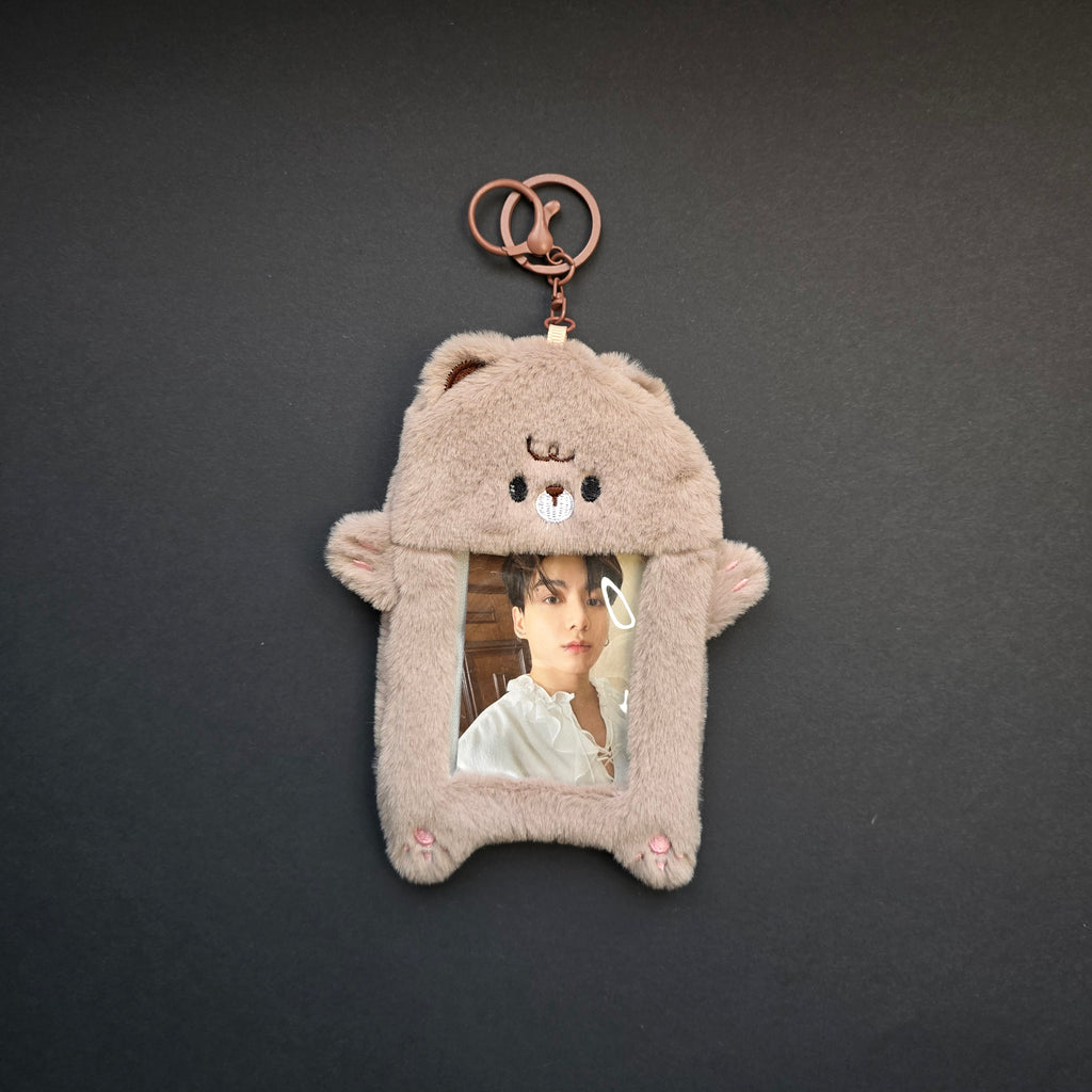 Photocardholder brown bear