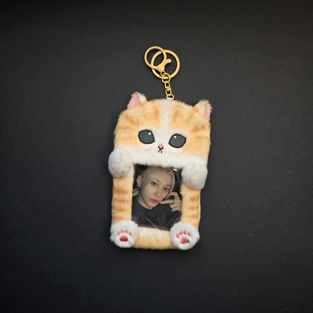 Photocardholder orange cat