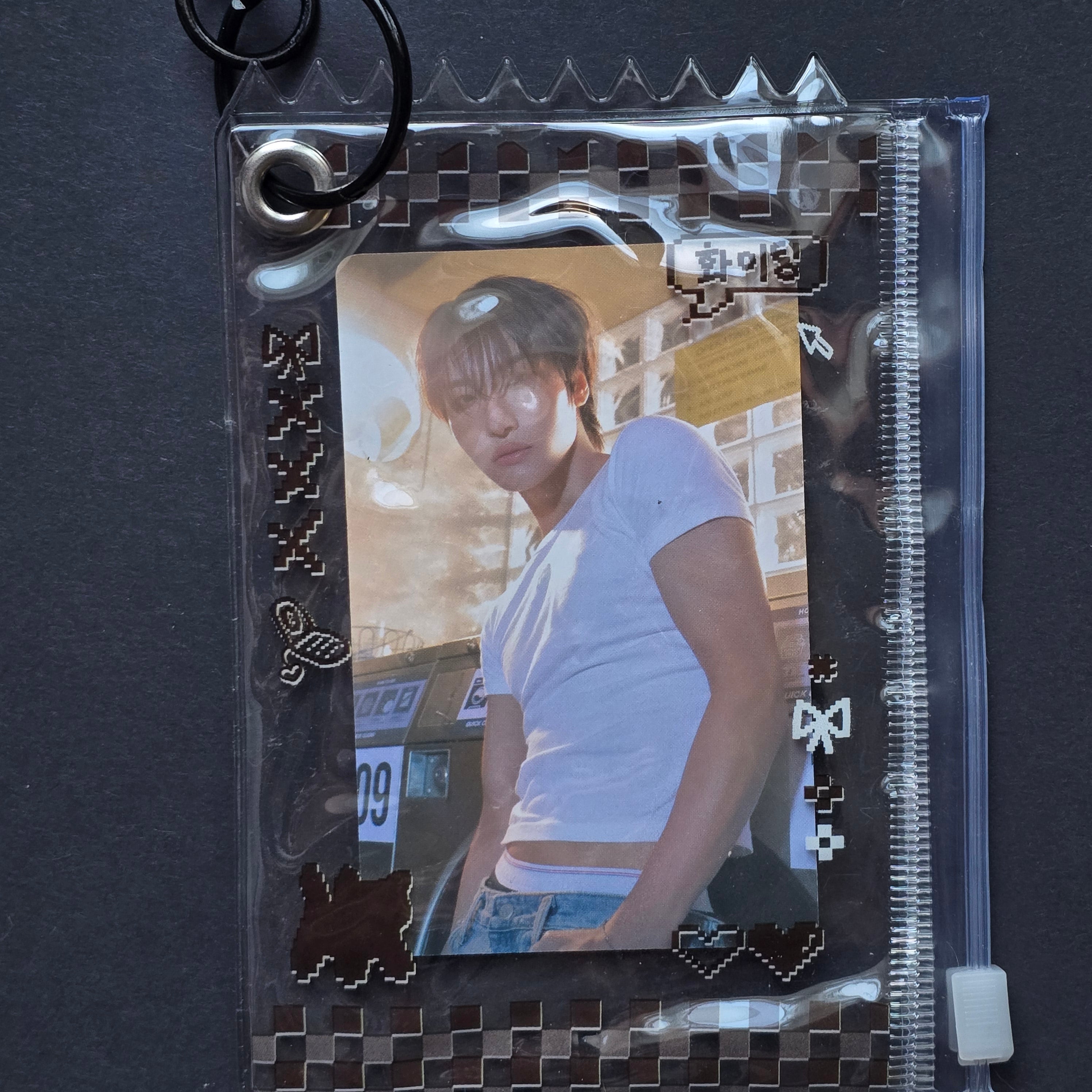Photocard holder candy black