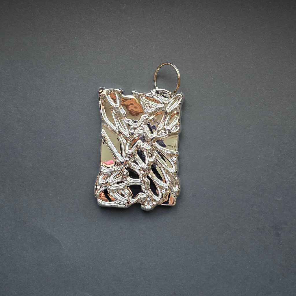 Photocardholder silver metallic