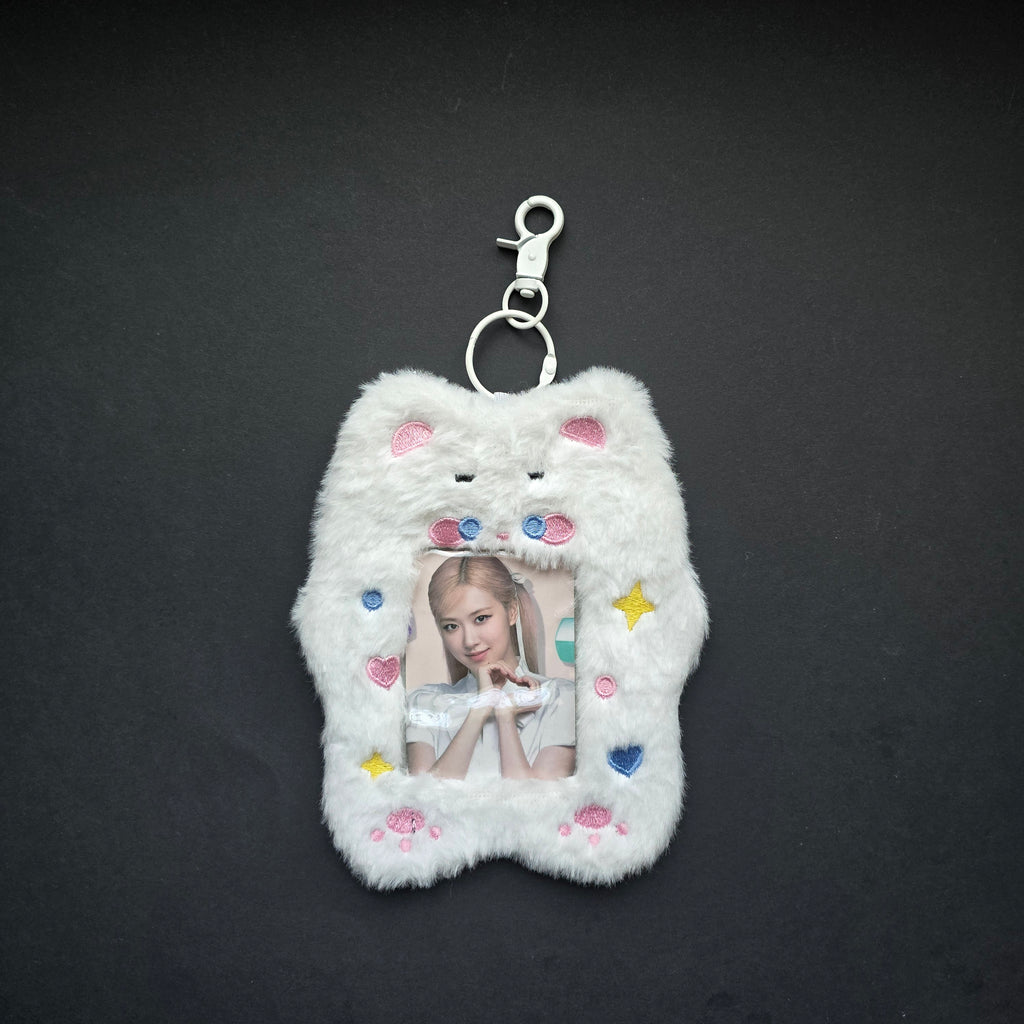 Photocardholder white cat