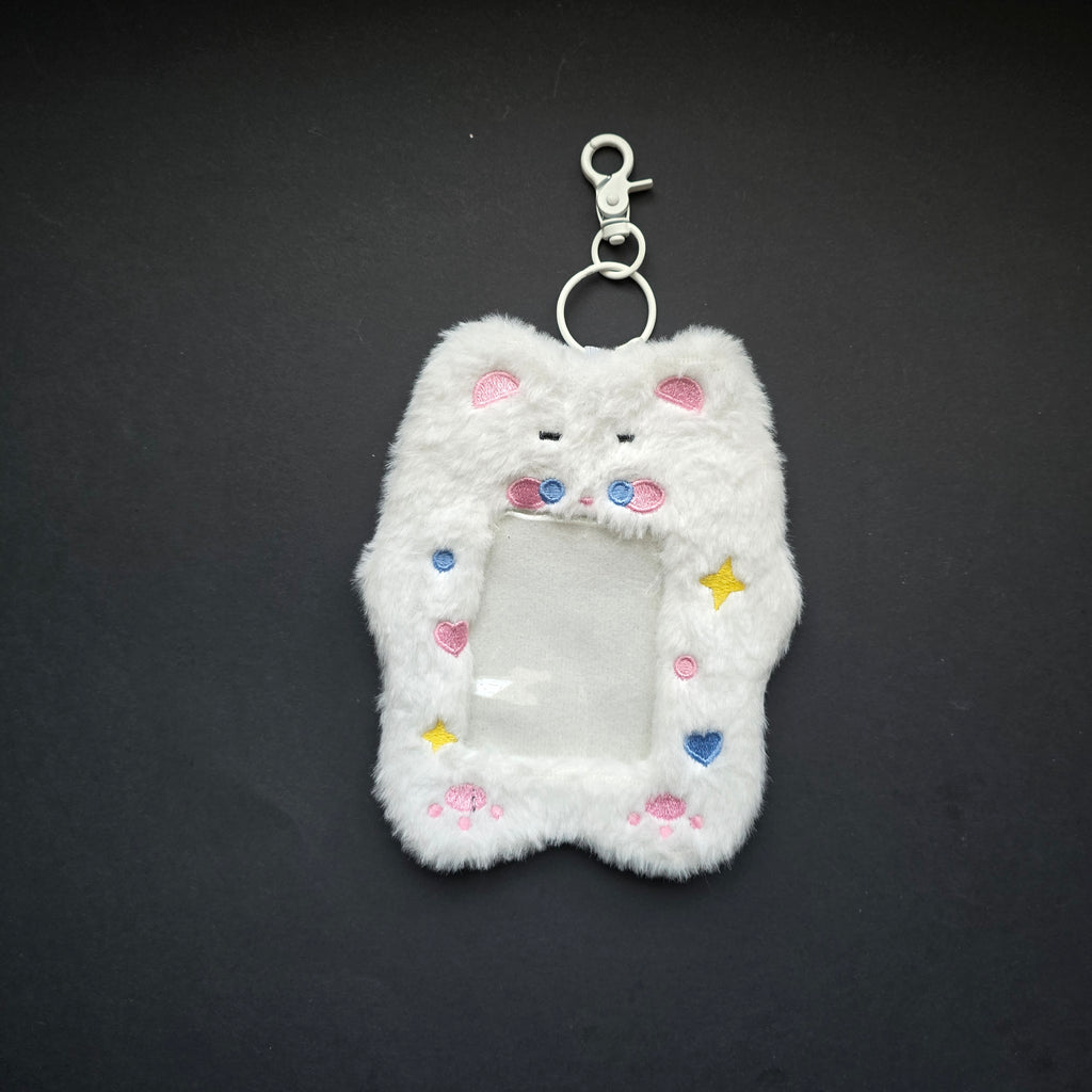 Photocardholder white cat