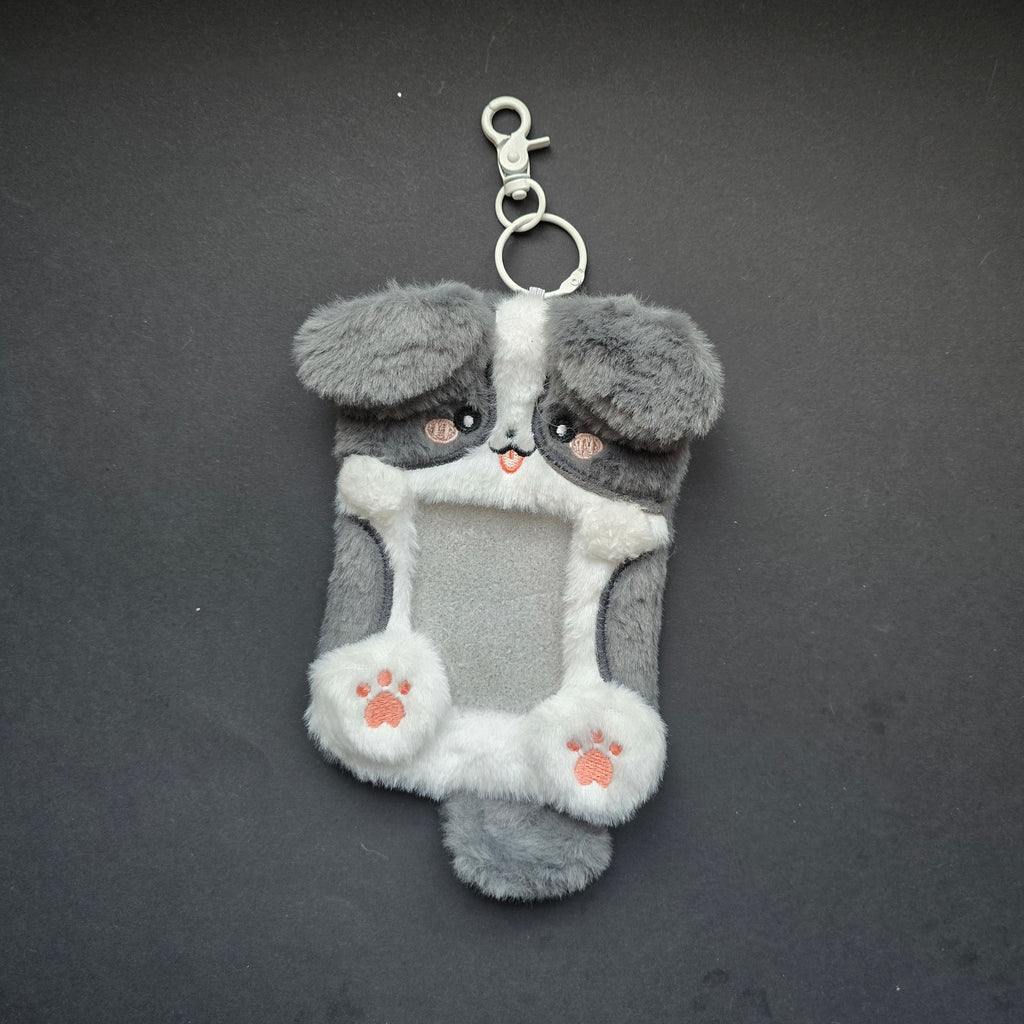Photocardholder grey puppy