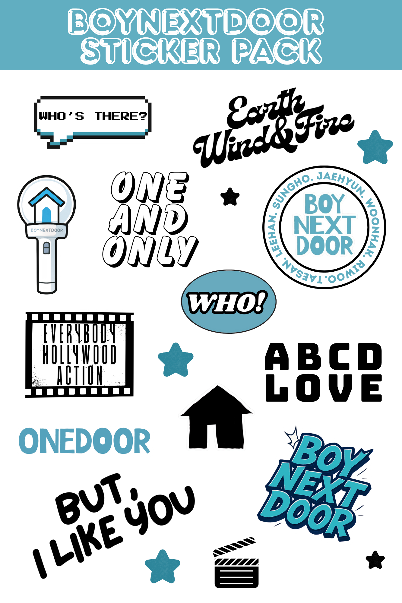 Stickerpack BOYNEXTDOOR