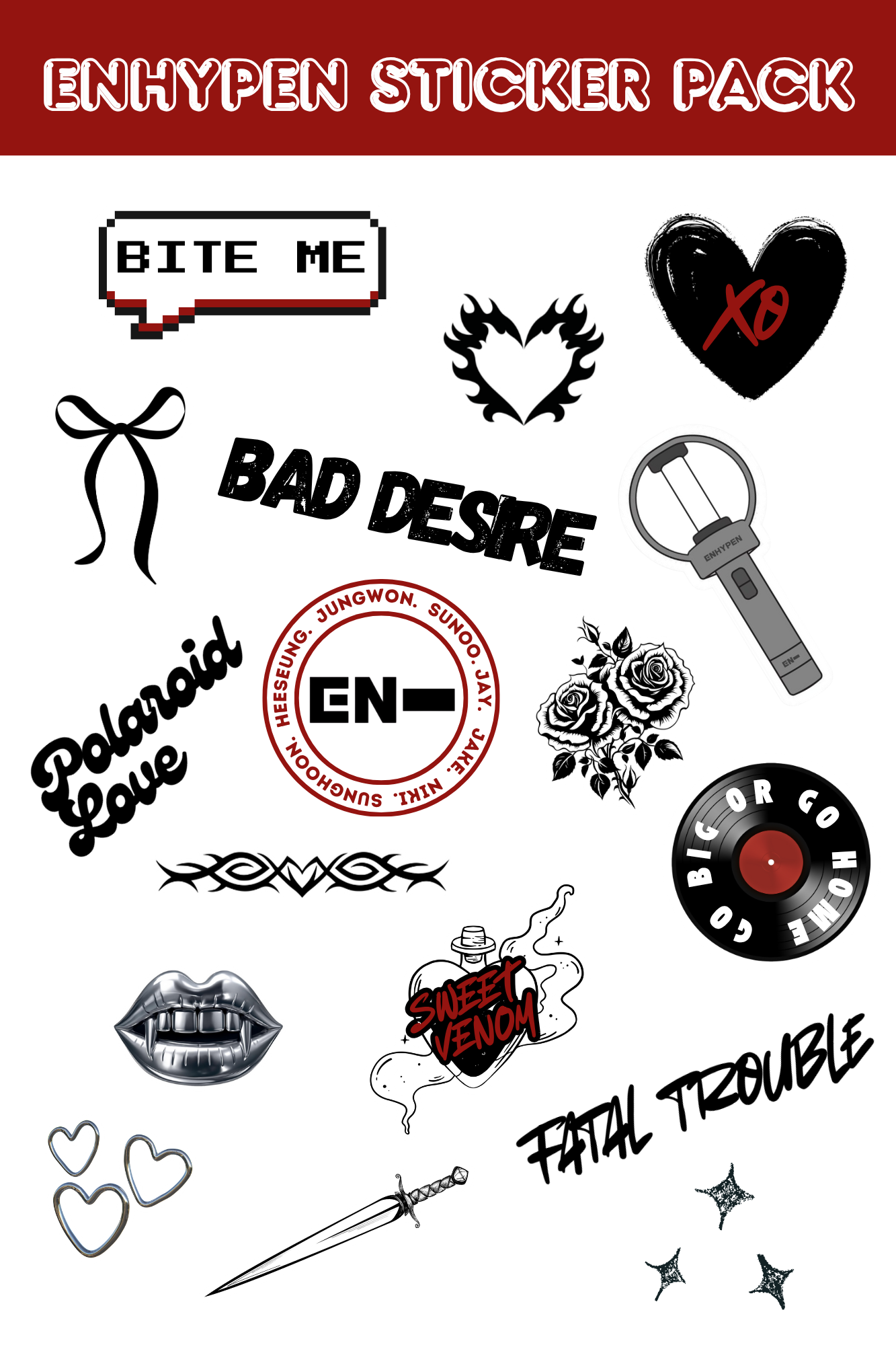 Stickerpack ENHYPEN