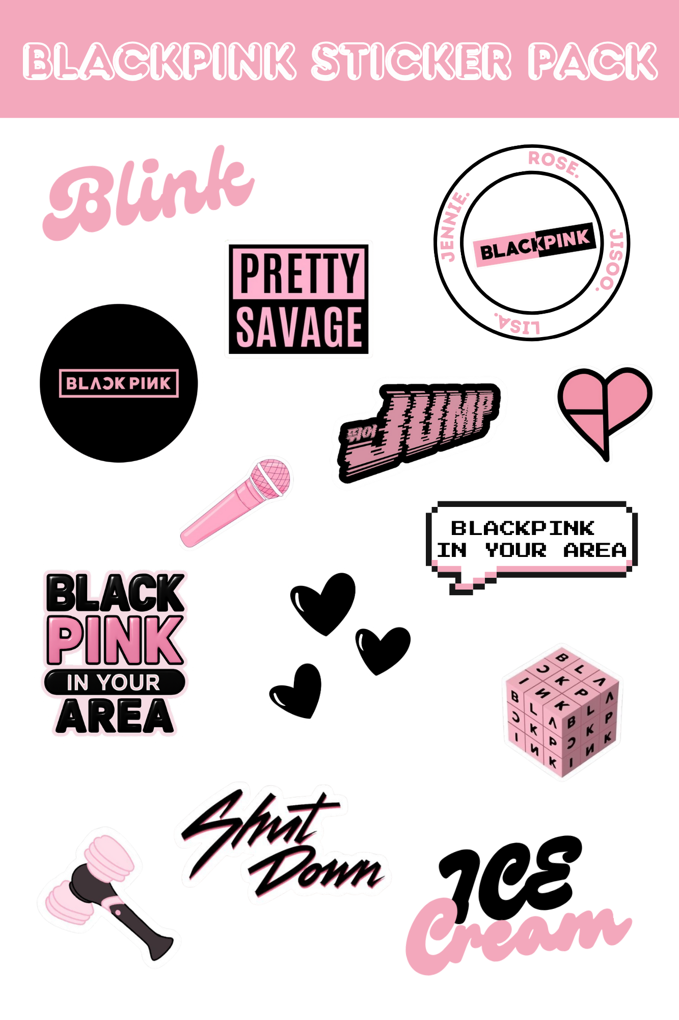 Stickerpack BLACKPINK