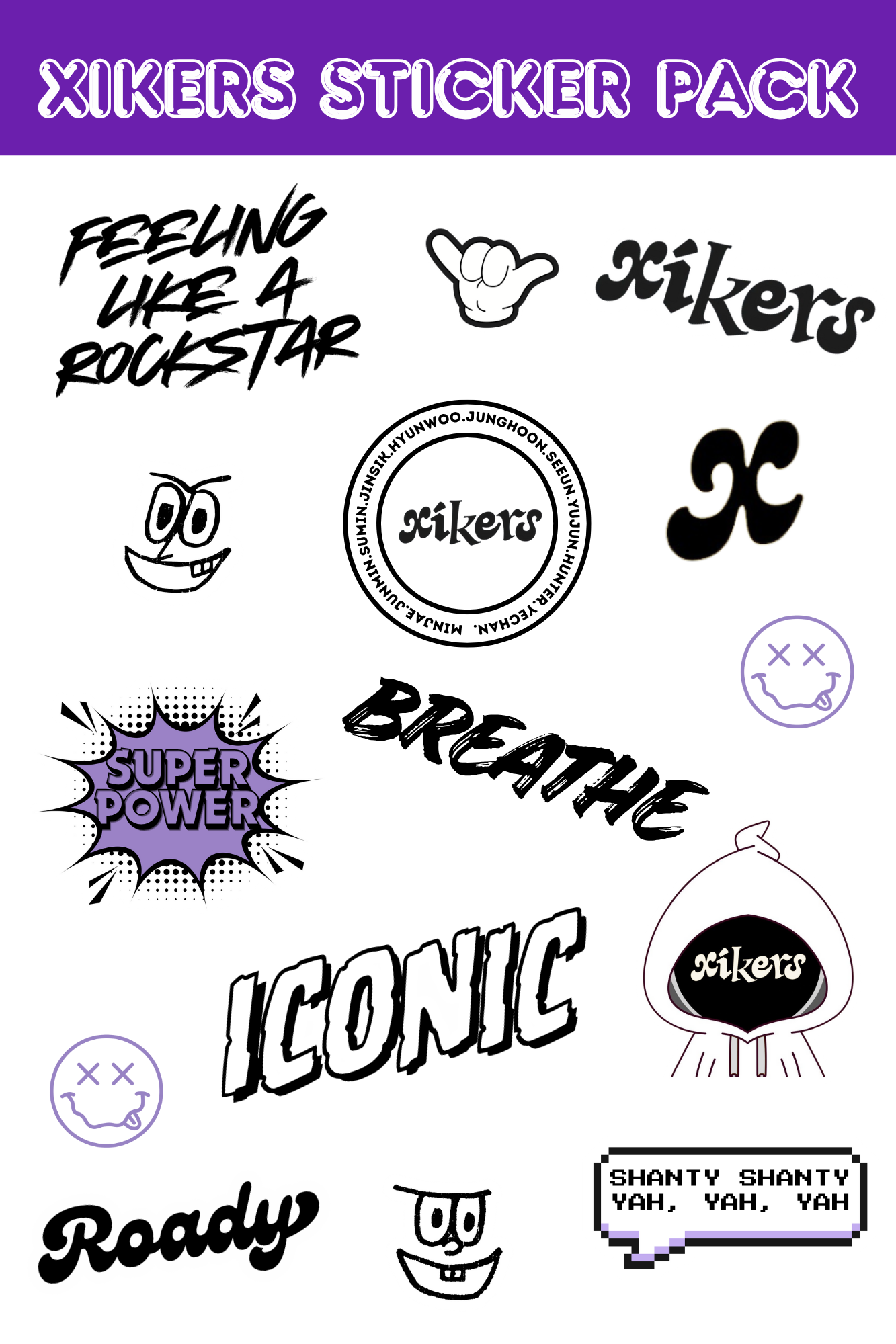 Stickerpack XIKERS